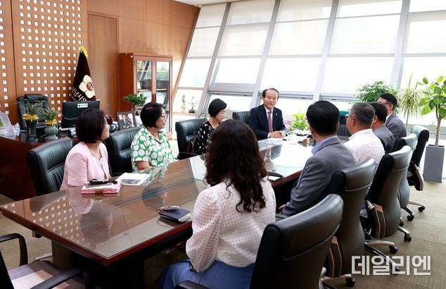 성남시의회 의장, 중원구단체장연합회 차담회 개최