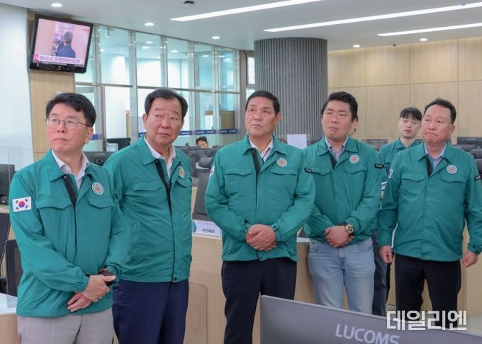 안전행정위원회, 폭염 대응 재난안전대책본부 격려 방문