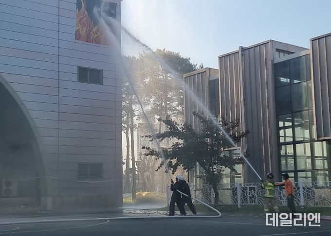 오산도시공사, 2024년 하반기 합동소방훈련 실시
