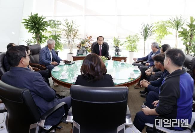 성남시의회, 성남시 농업인 단체장 간담회 참석