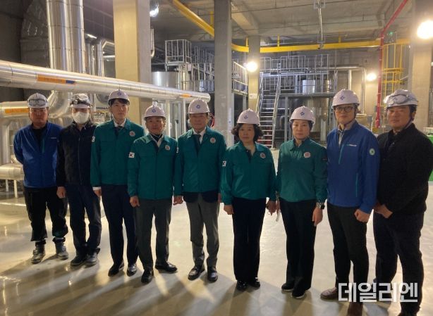 안양시의회 도시건설위원회, 안양광역공공하수처리시설 현장방문