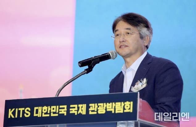 지난해 대한민국 국제 관광박람회에 참석한 이동환 고양특례시장